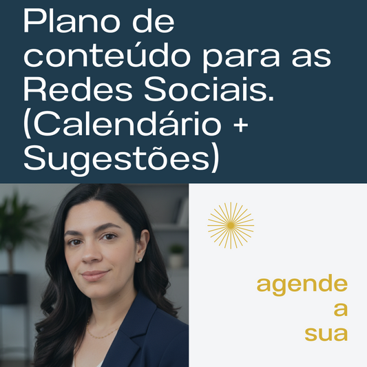 Plano de Conteúdo para Redes Sociais - Calendário + Sugestões